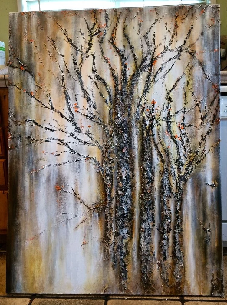  SOLD  48 x 36 acrylic on canvas 