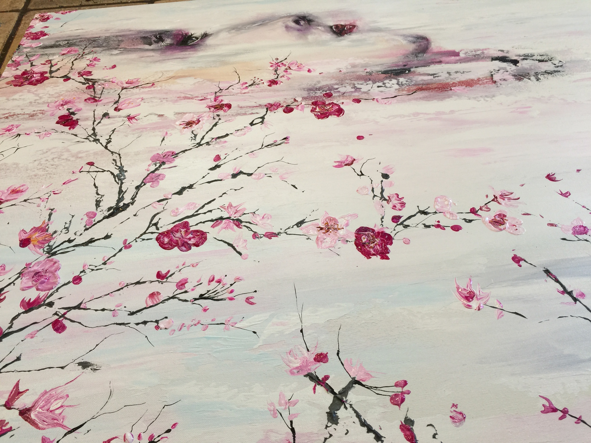 In progress Geisha 3