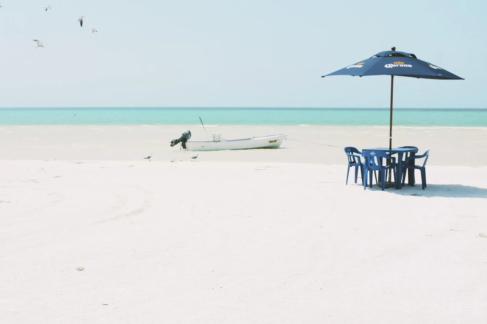 The view at Raices Restaurant and Bar. Holbox, Mexico.