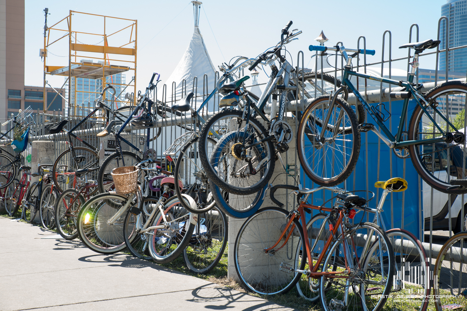 Sure, park your bike anywhere.