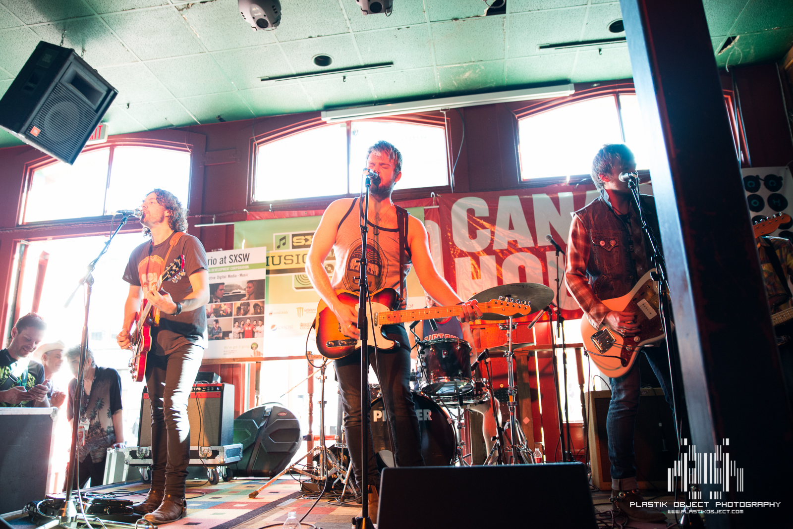 Unknown band in the Canada House.
