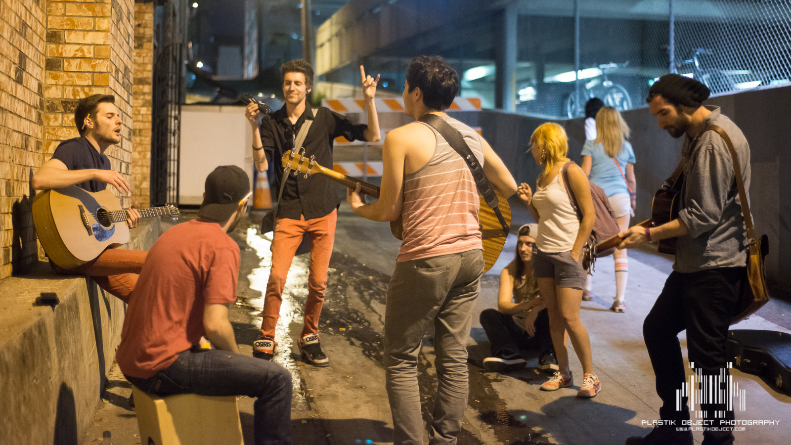 Random alleyway jam.