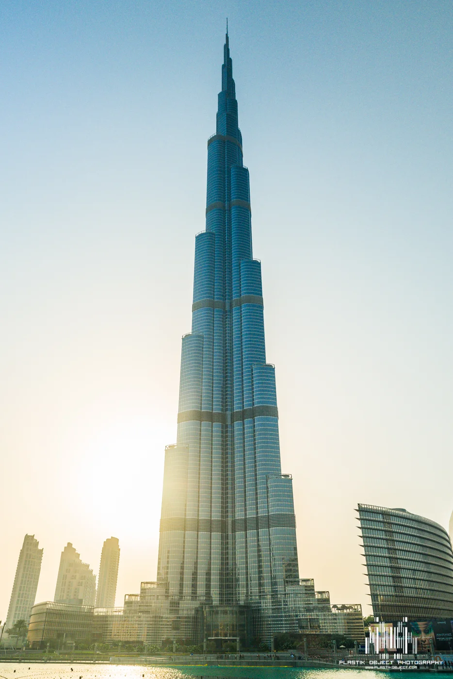 The Burj Khalifa, the tallest building in the world.