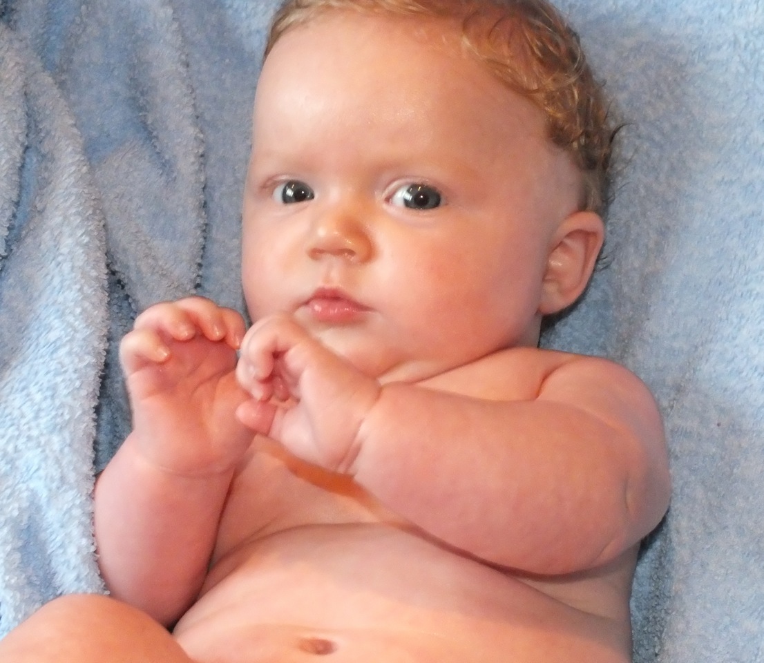 Baby Sam Loves Virgin Coconut Oil