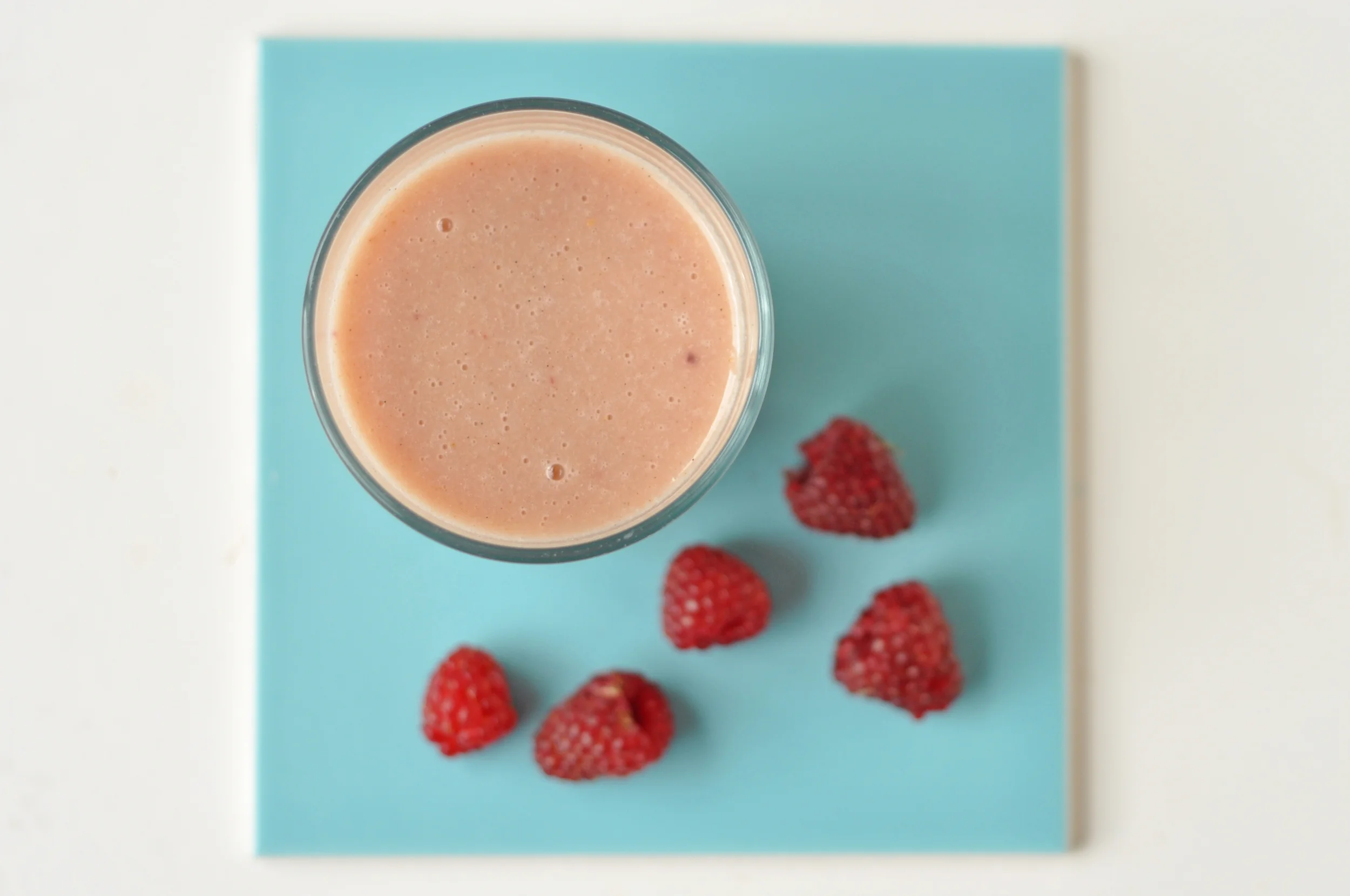 Fruity quinoa milk!