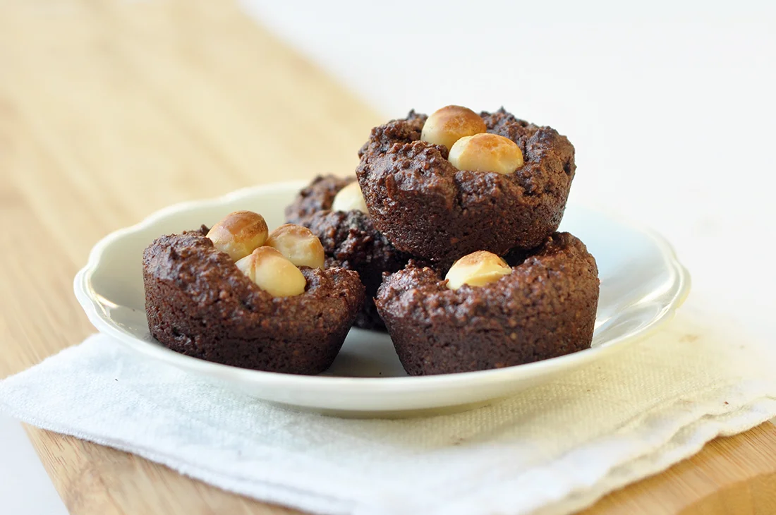 Chocolate Almond and Macadamia Nests