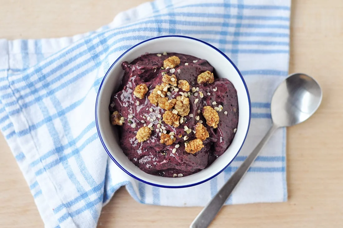 Acai Soft Serve Bowl