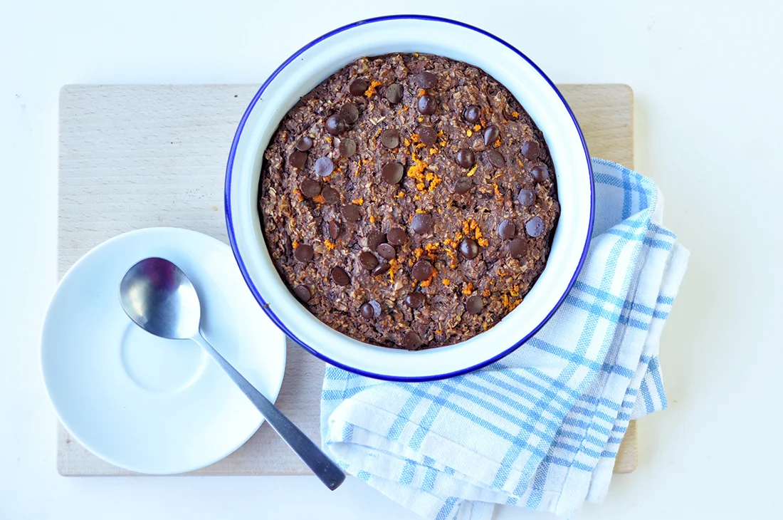 Chocolate Orange Oat Bake