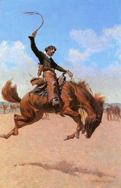 "The Bronco Buster" – Frederic Remington