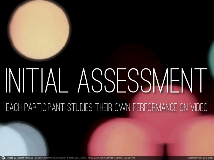 Initial Assessment