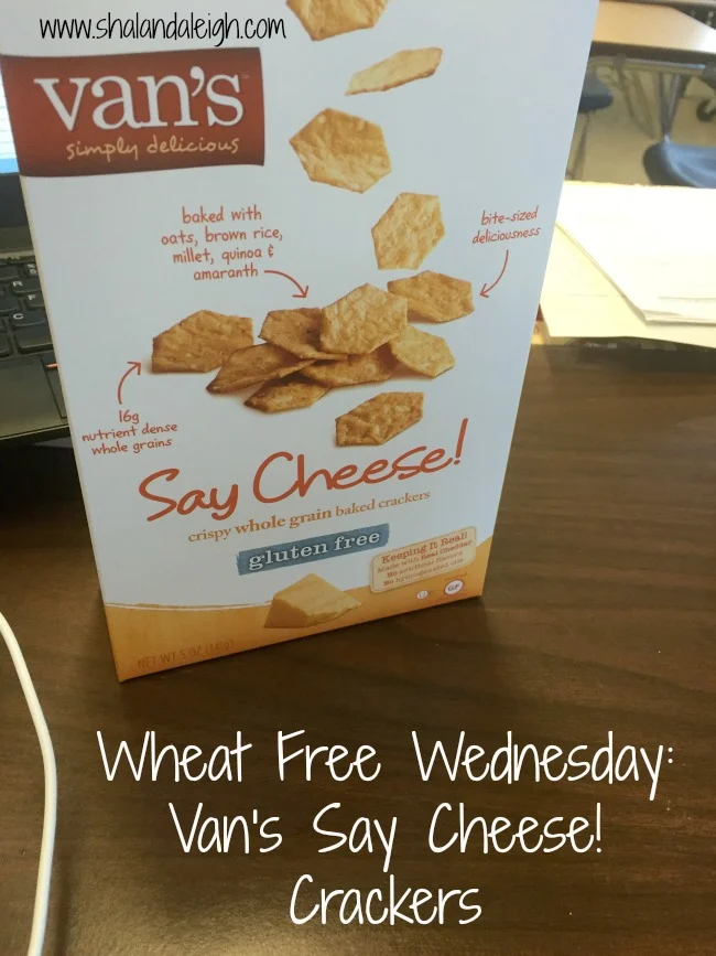 Wheat Free Wednesday: Van's Say Cheese! Crackers