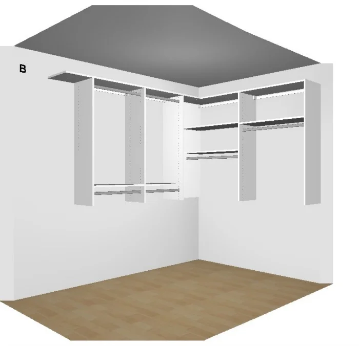 Master Closet View 3