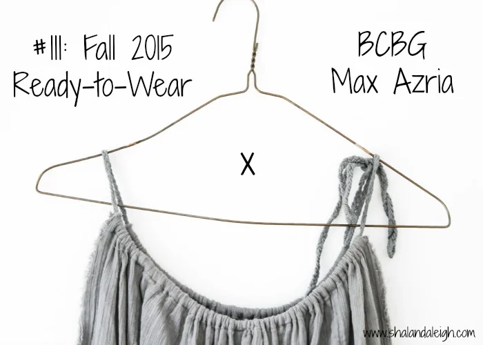 #111: Fall 2015 Ready-to-Wear x BCBG Max Azria