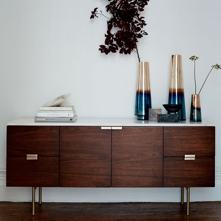west elm tv stand dupe