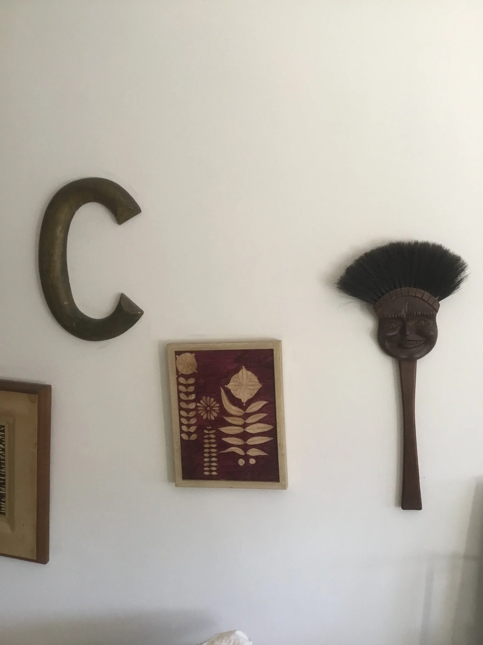 C, brush and art