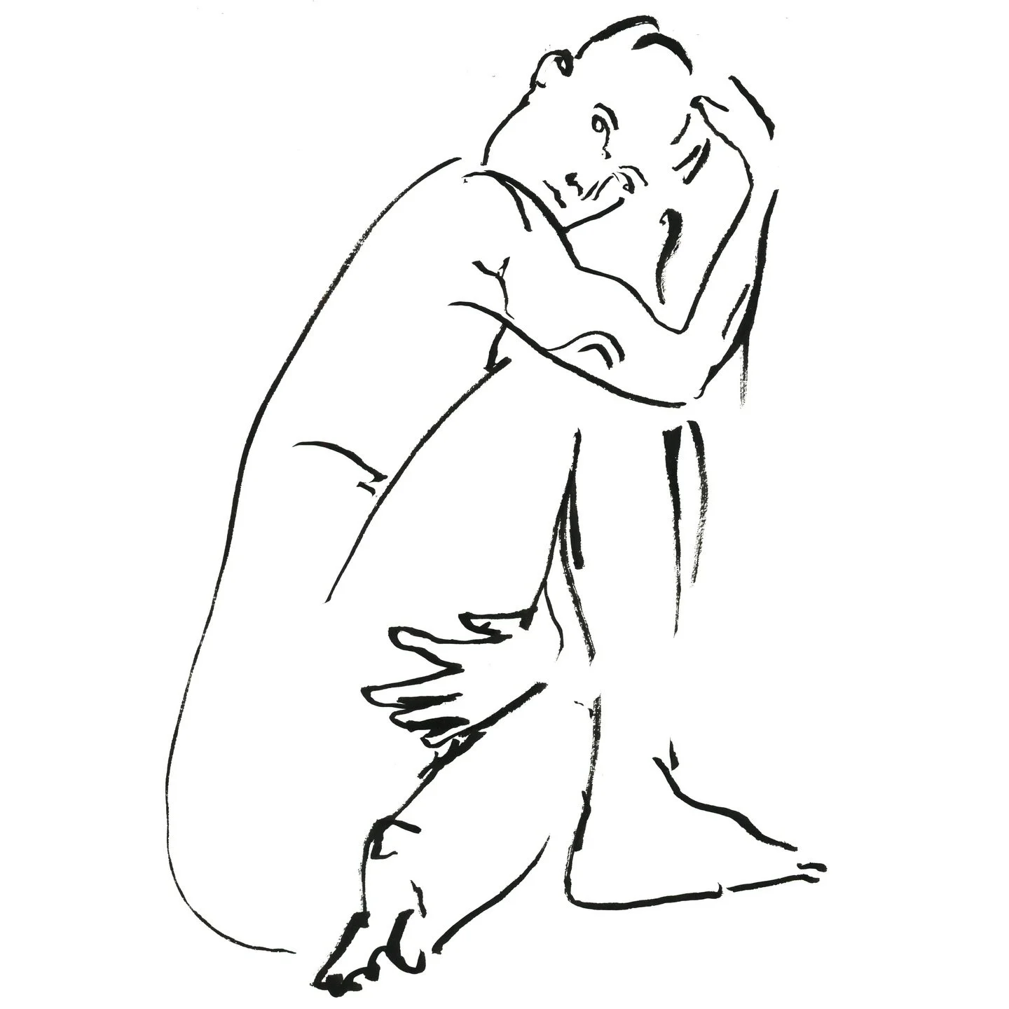 @trinidad.artmodel posing for @exquisite.corpse.collective2 pearls theme