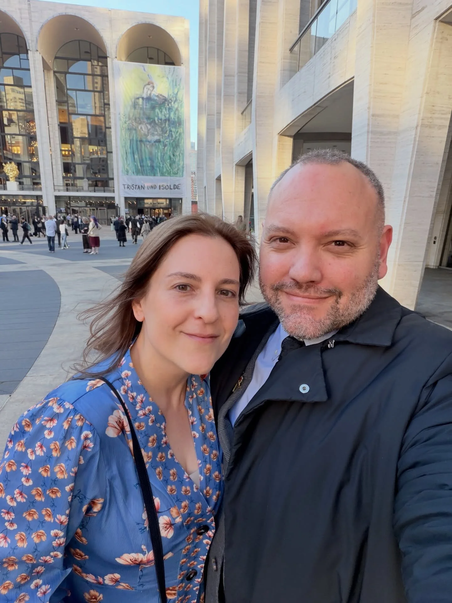 We&rsquo;re here to experience @yuvalsharon_nyc&rsquo;s vision of Tristan und Isolde. So exciting! #toitoitoi