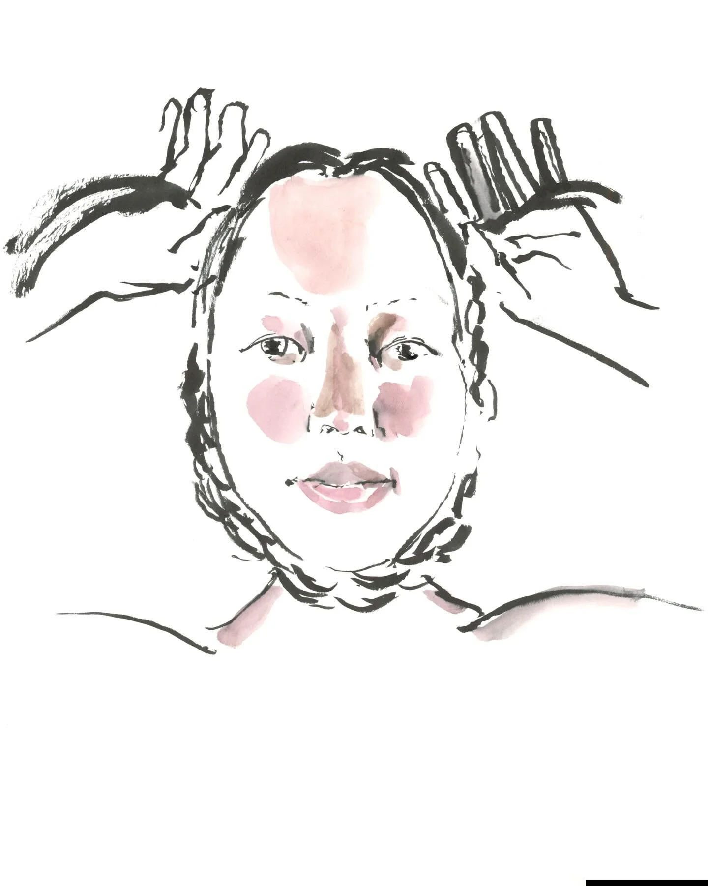 @jan_farn_chi in a wonderful portrait pose with @derycks.art today