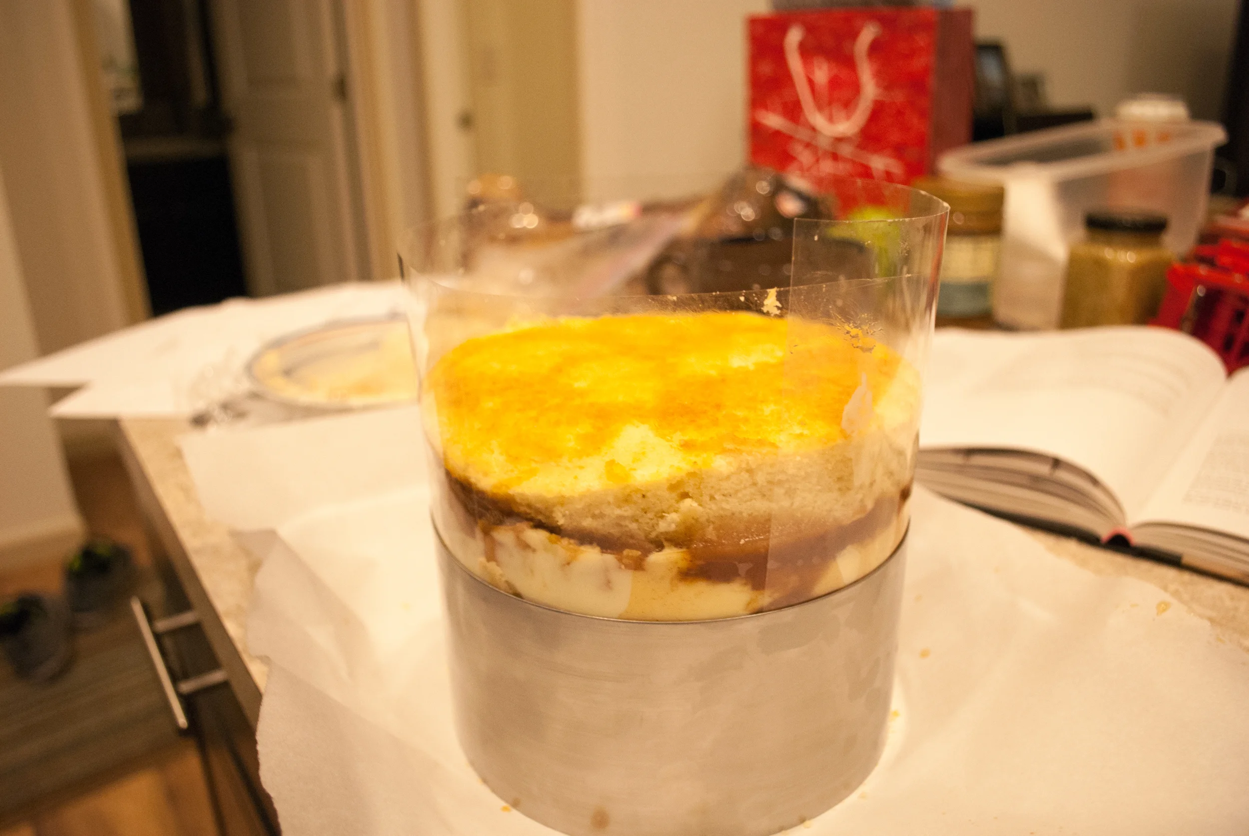 Hey that's why you had that other layer of cake!