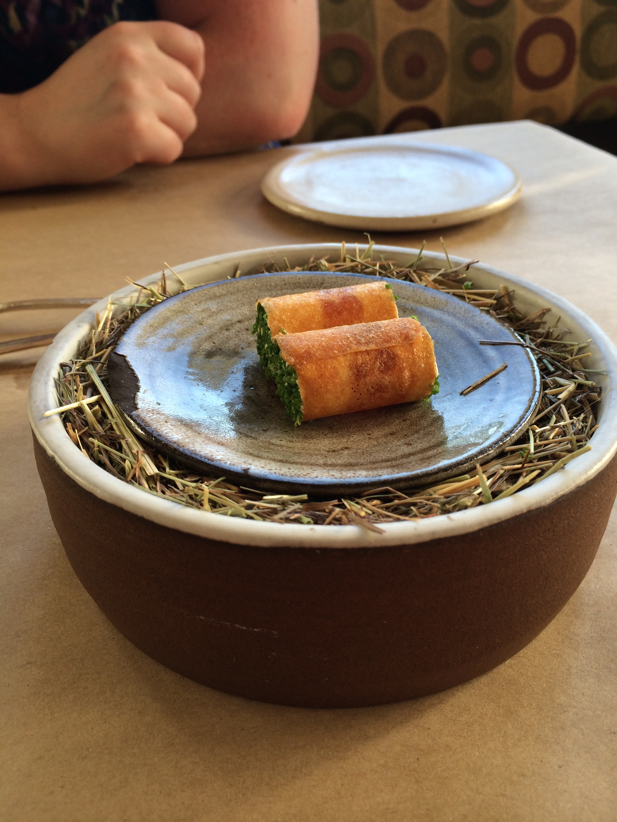 Crispy Crepe with Steelhead Roe
