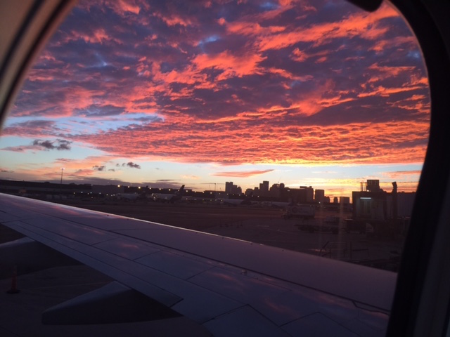 Couldn't resist sharing this parting shot of Boston. This is not touched up. WOW!