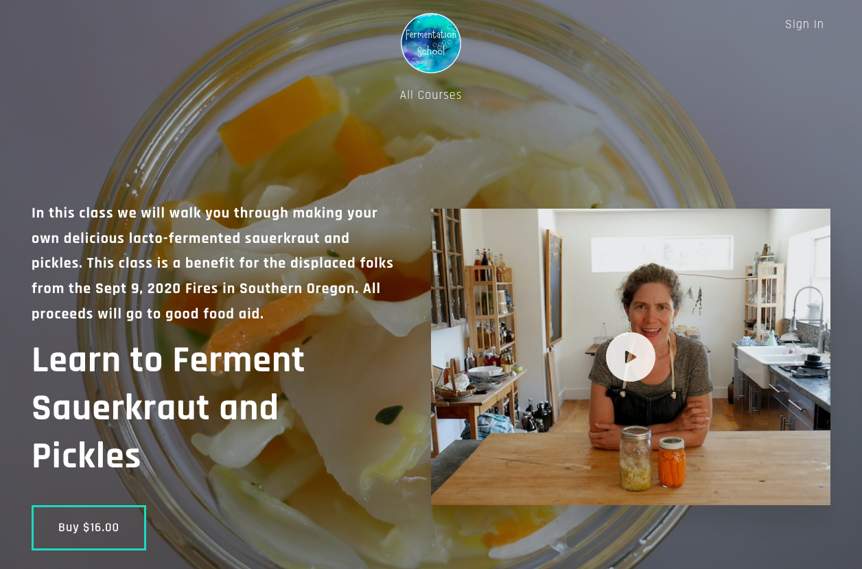 Learn to Ferment Sauerkraut and Pickles