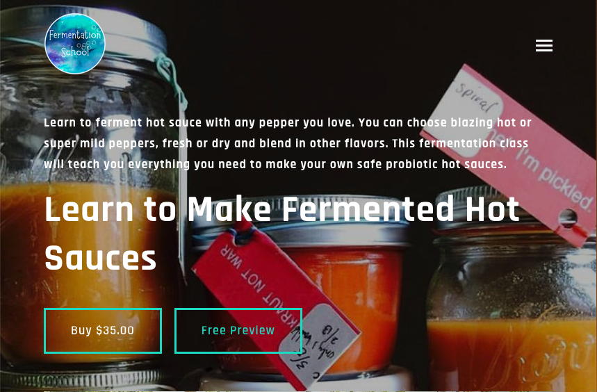 Learn to Make Fermented Hot Sauces