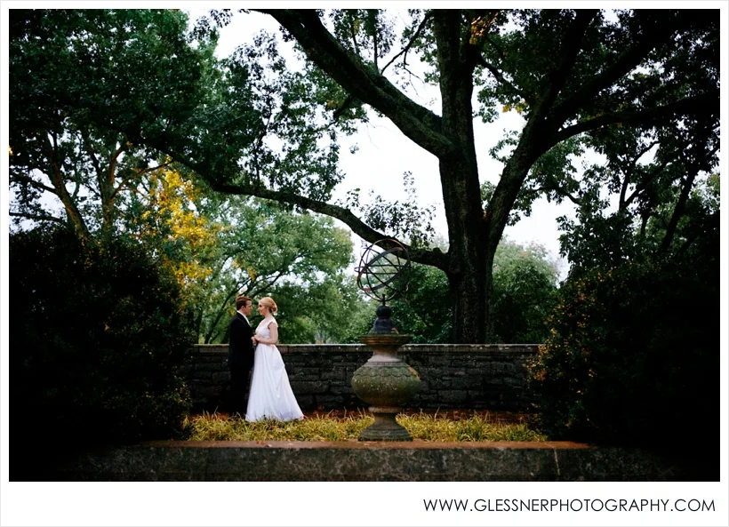 Lauren and Rob's fairytale wedding at Cheekwood Botanical Gardens in Nashville, TN by Glessner Photography.