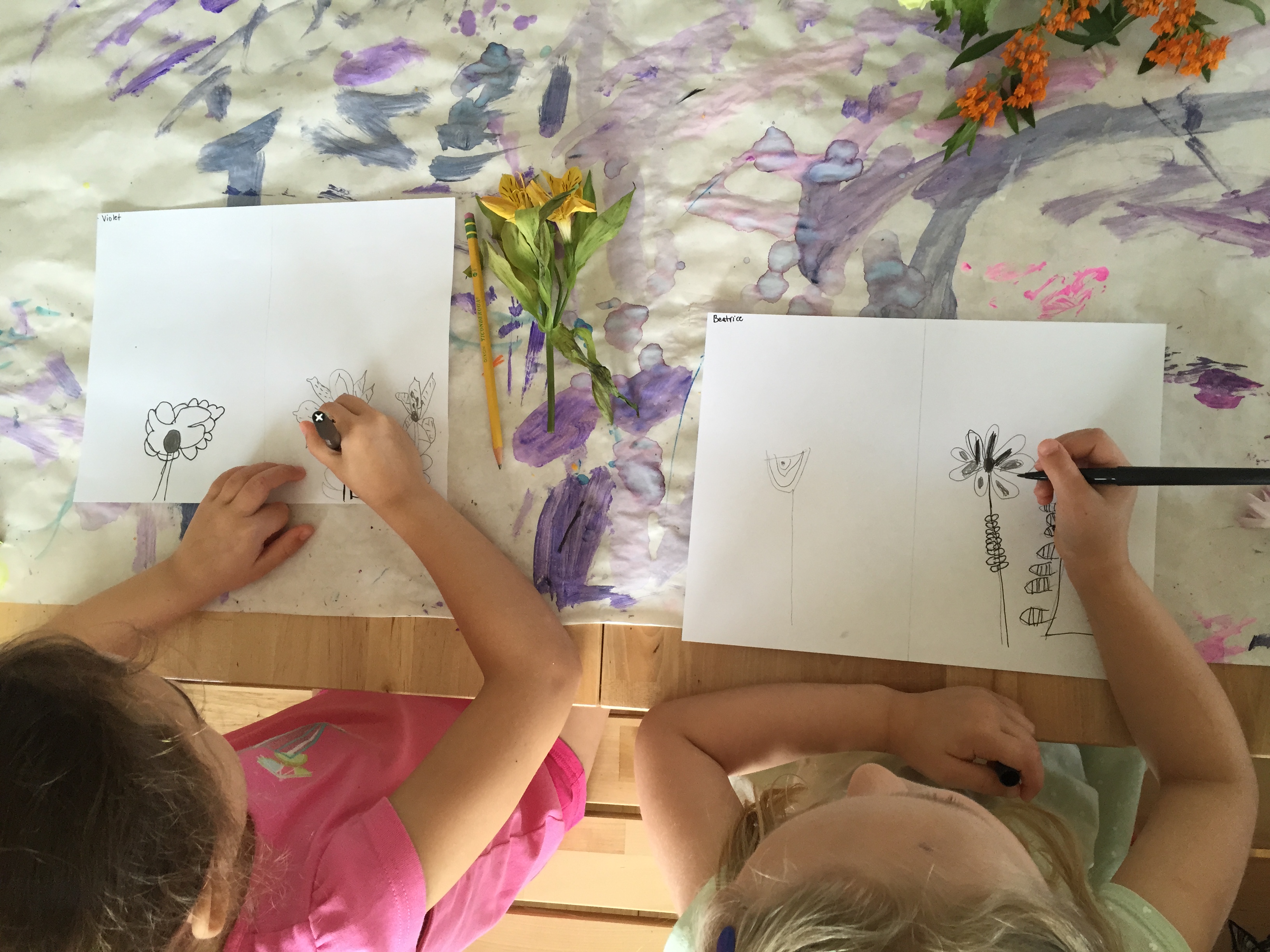 You wouldn't believe how quiet the room gets when children are observing!