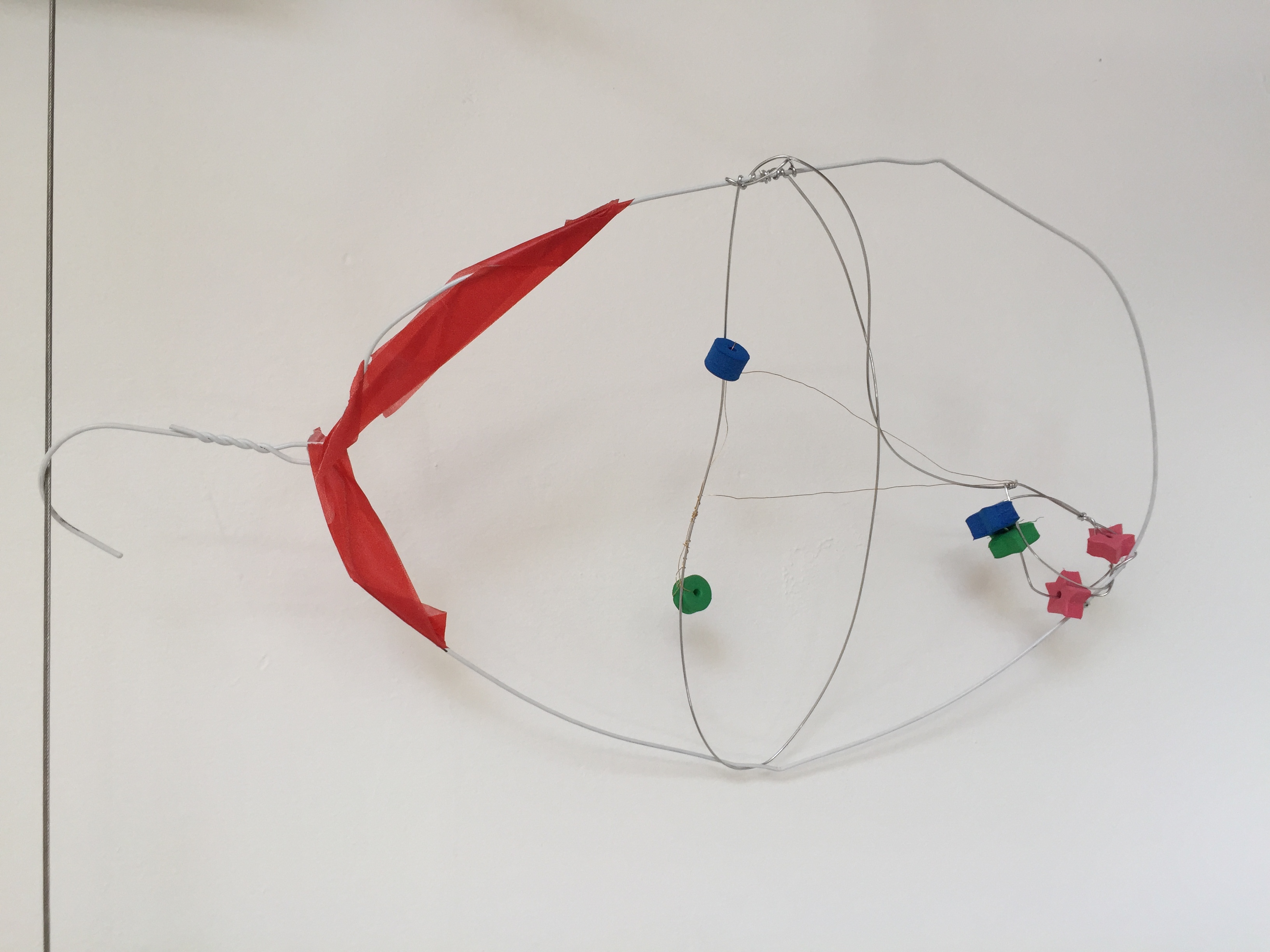 Calder wire portrait.