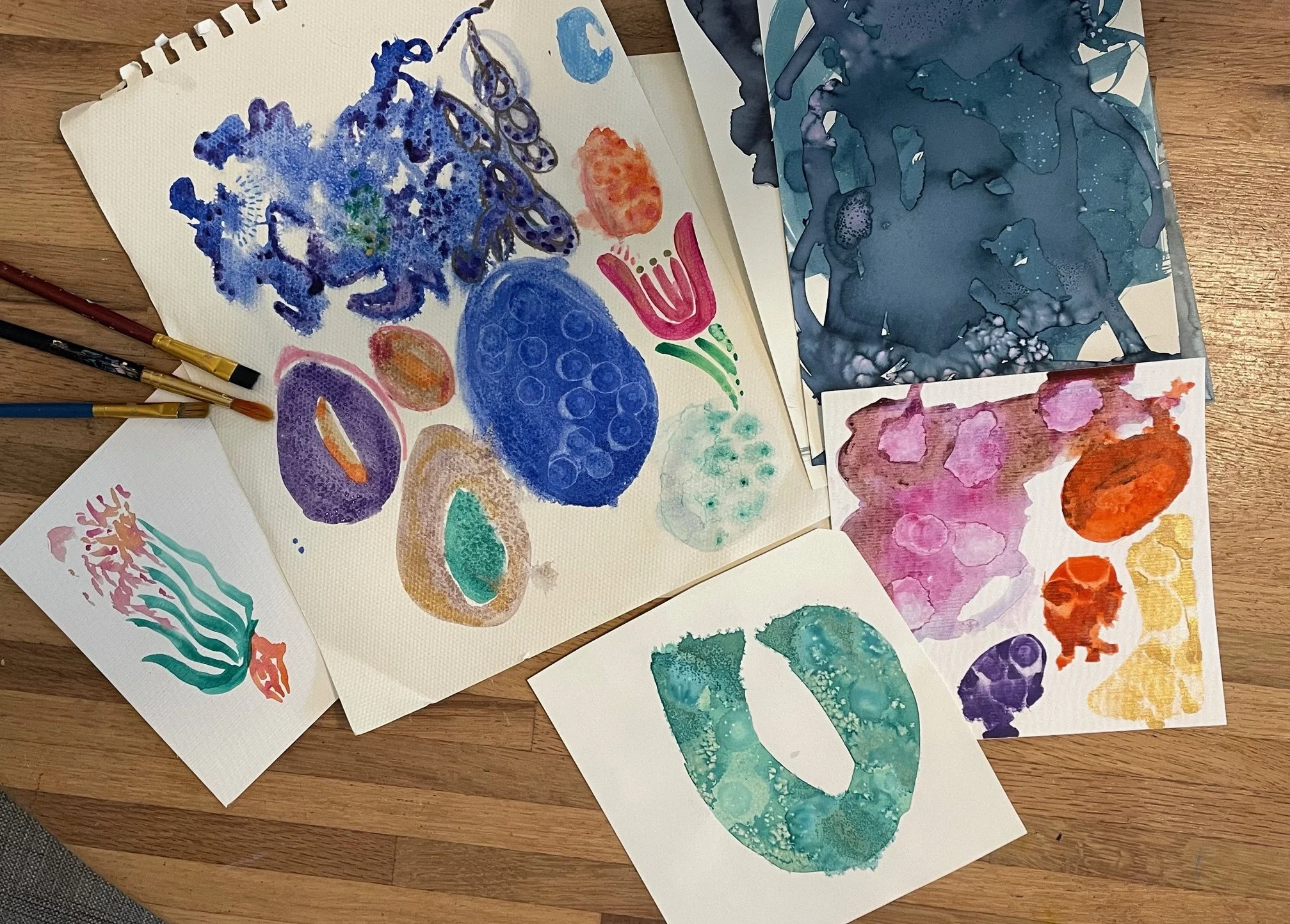 Experimental Watercolor