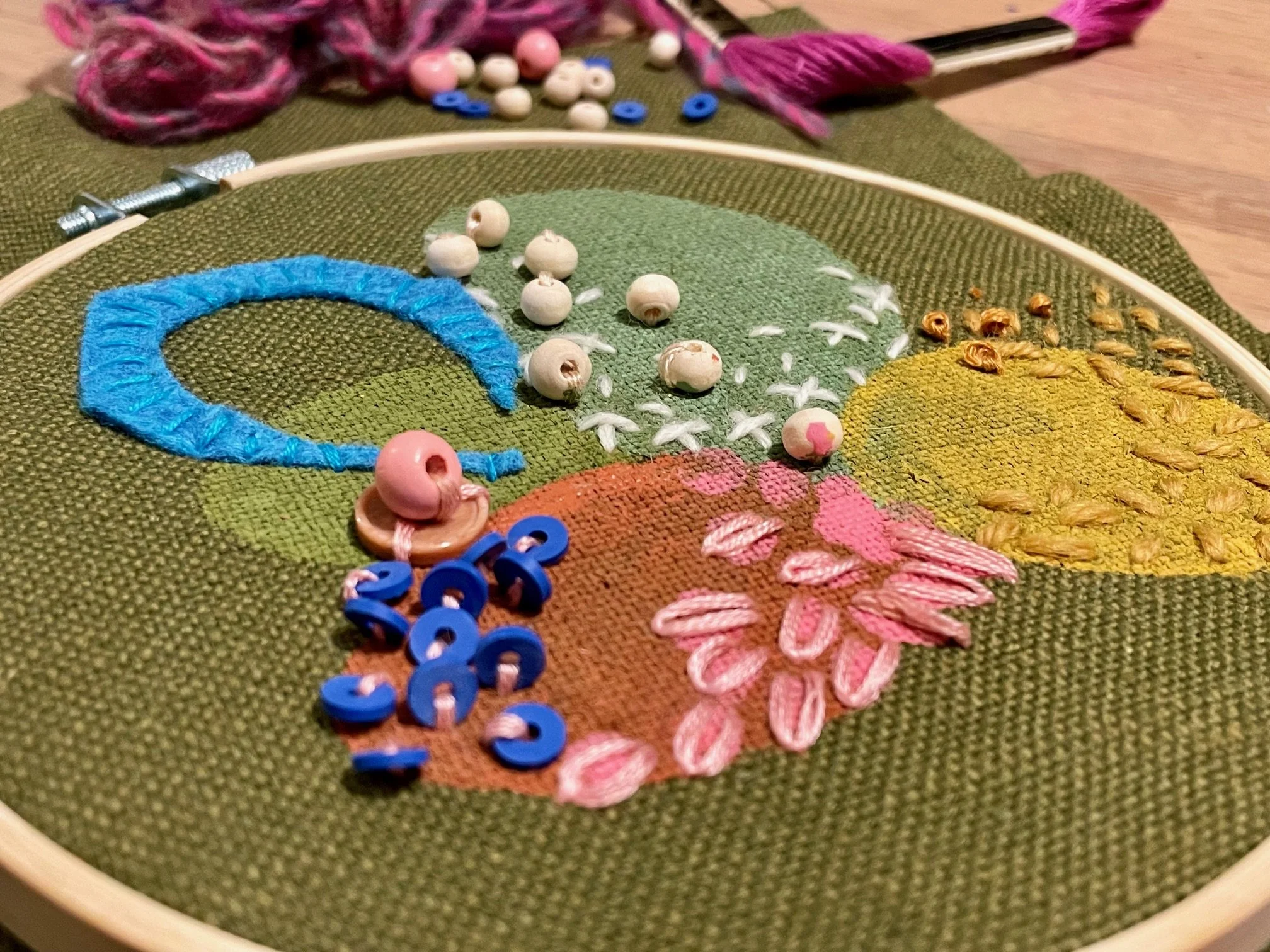Slow Stitch: Embroidery Basics for Adults
