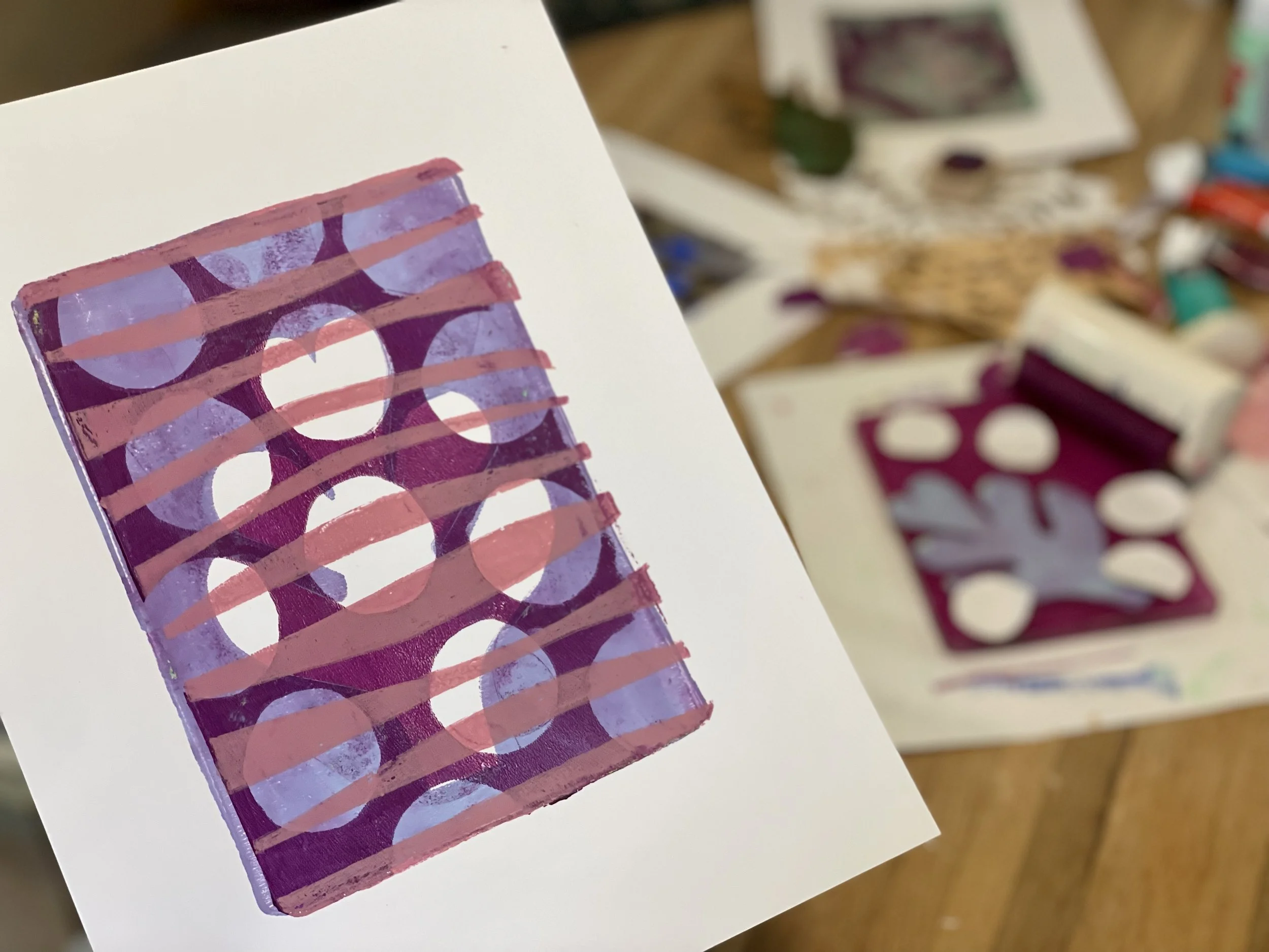 Gel Printing for Adults