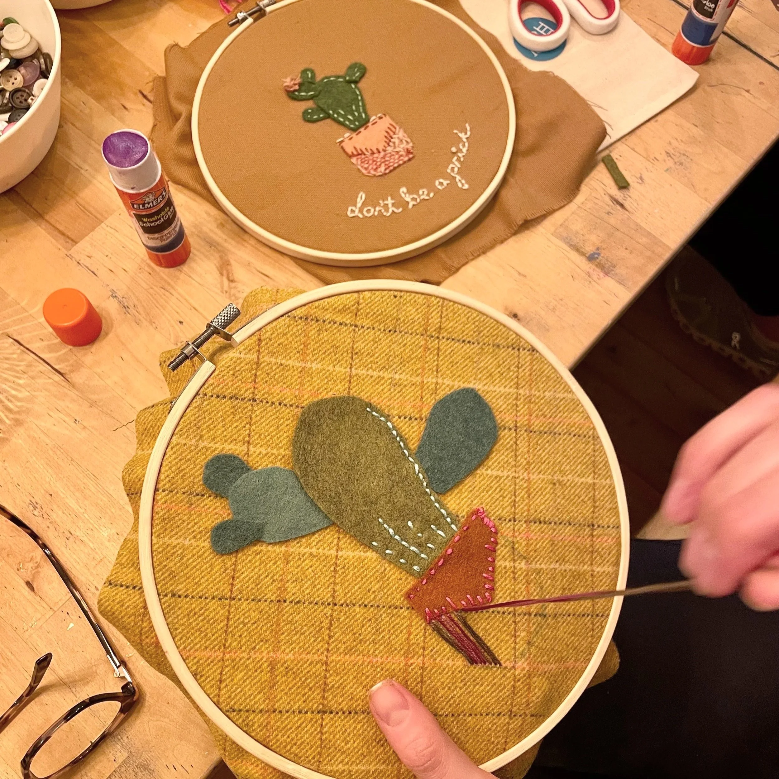 Slow Stitching: Embroidery Basics for Adults