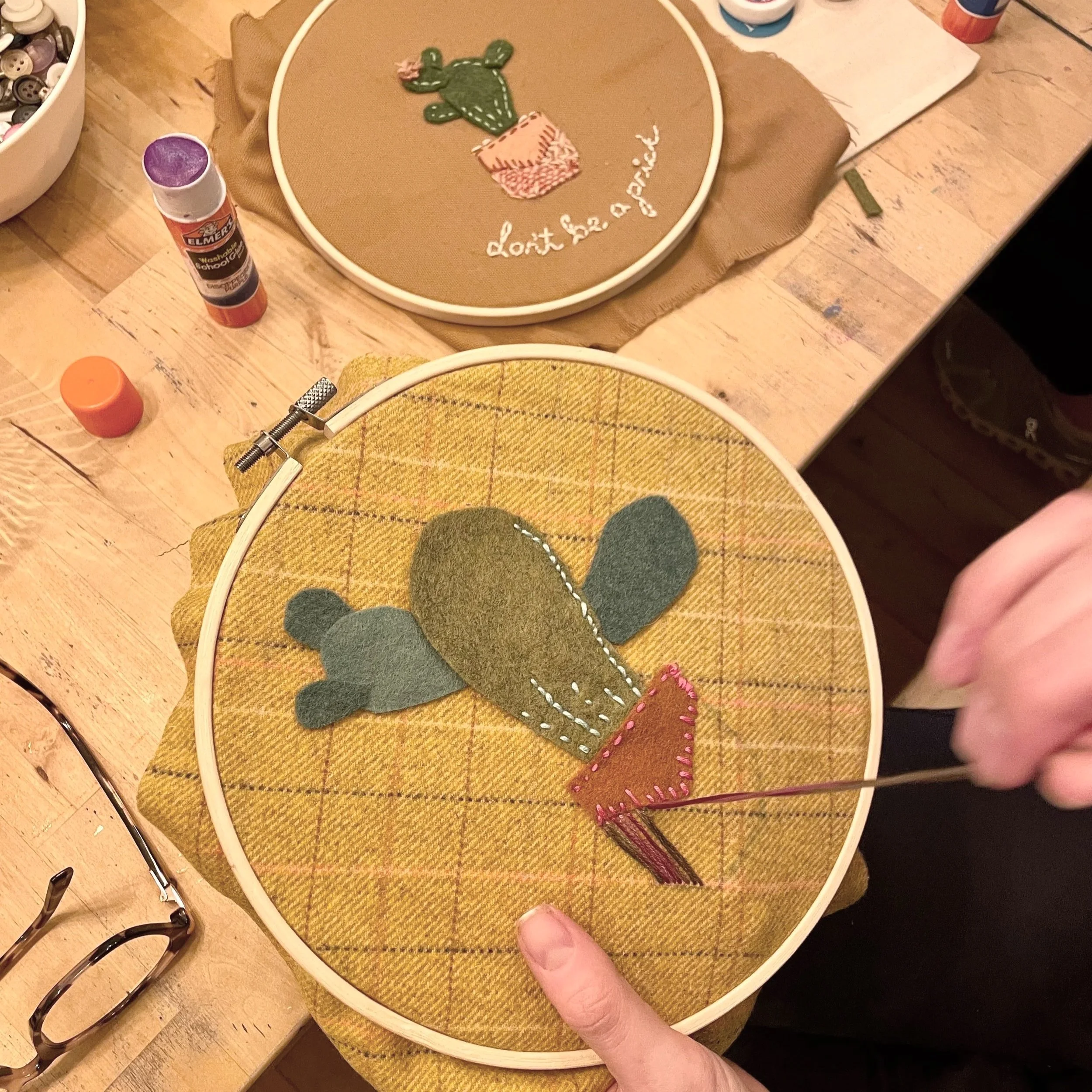 Slow Stitching: Embroidery Basics for Adults