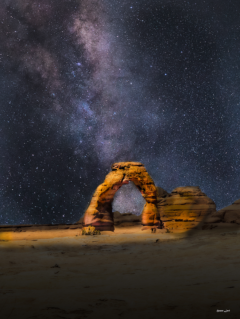 Delicate Arch Under the Stars