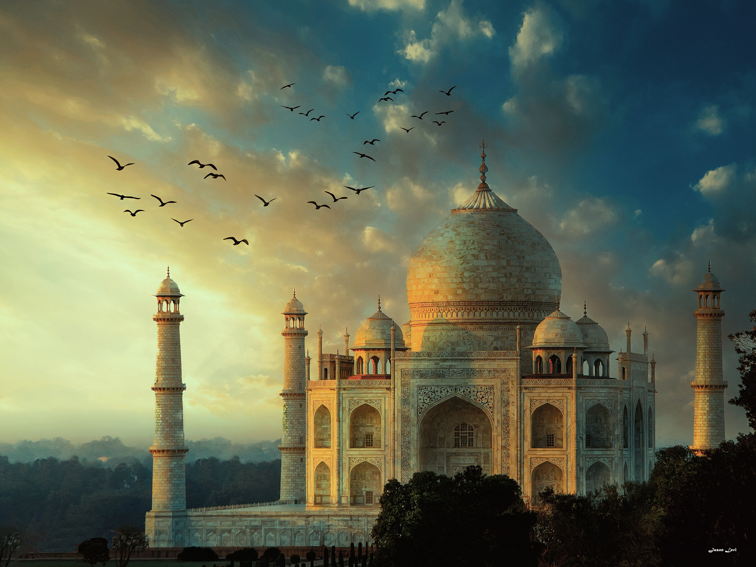 A Poem in Marble-Taj Mahal