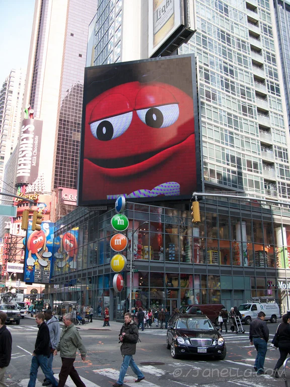 That's one big M&M