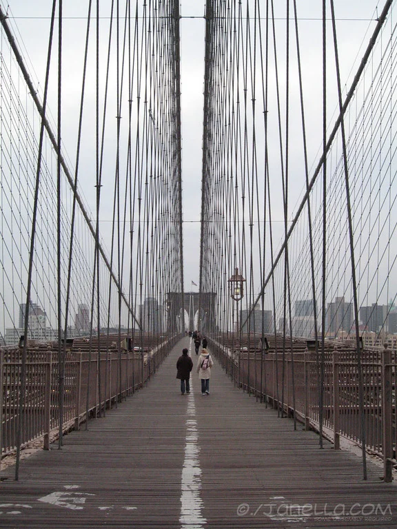 It's the Brooklyn Bridge!