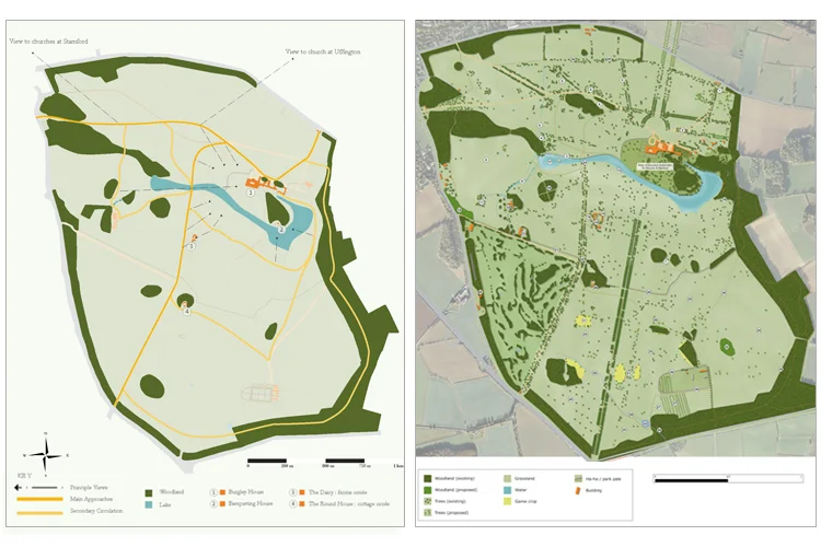 Concept & masterplan we prepared for the site