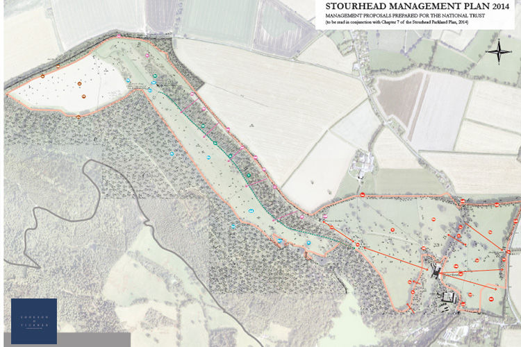 Maps were overlaid & proposals located on large-scale plans