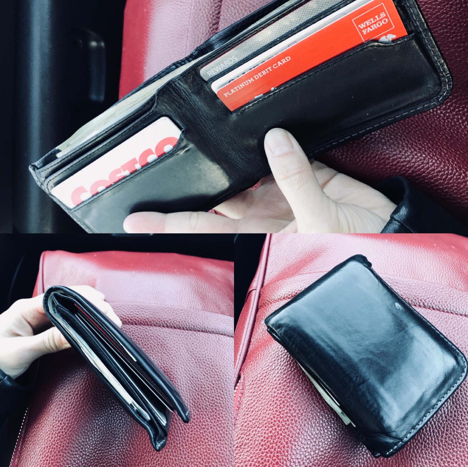 Snapshots of my boyfriend’s current wallet