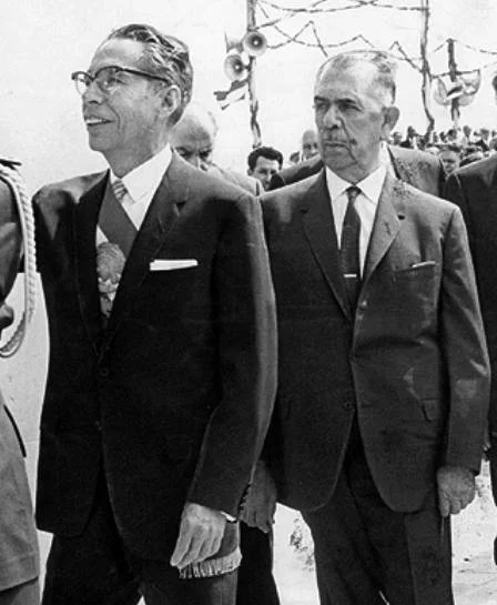Gustavo Díaz Ordaz y Lázaro Cárdenas