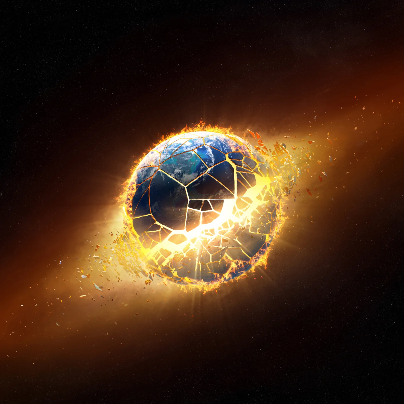 The World Has Ended! Picture provided by depositphotos.com