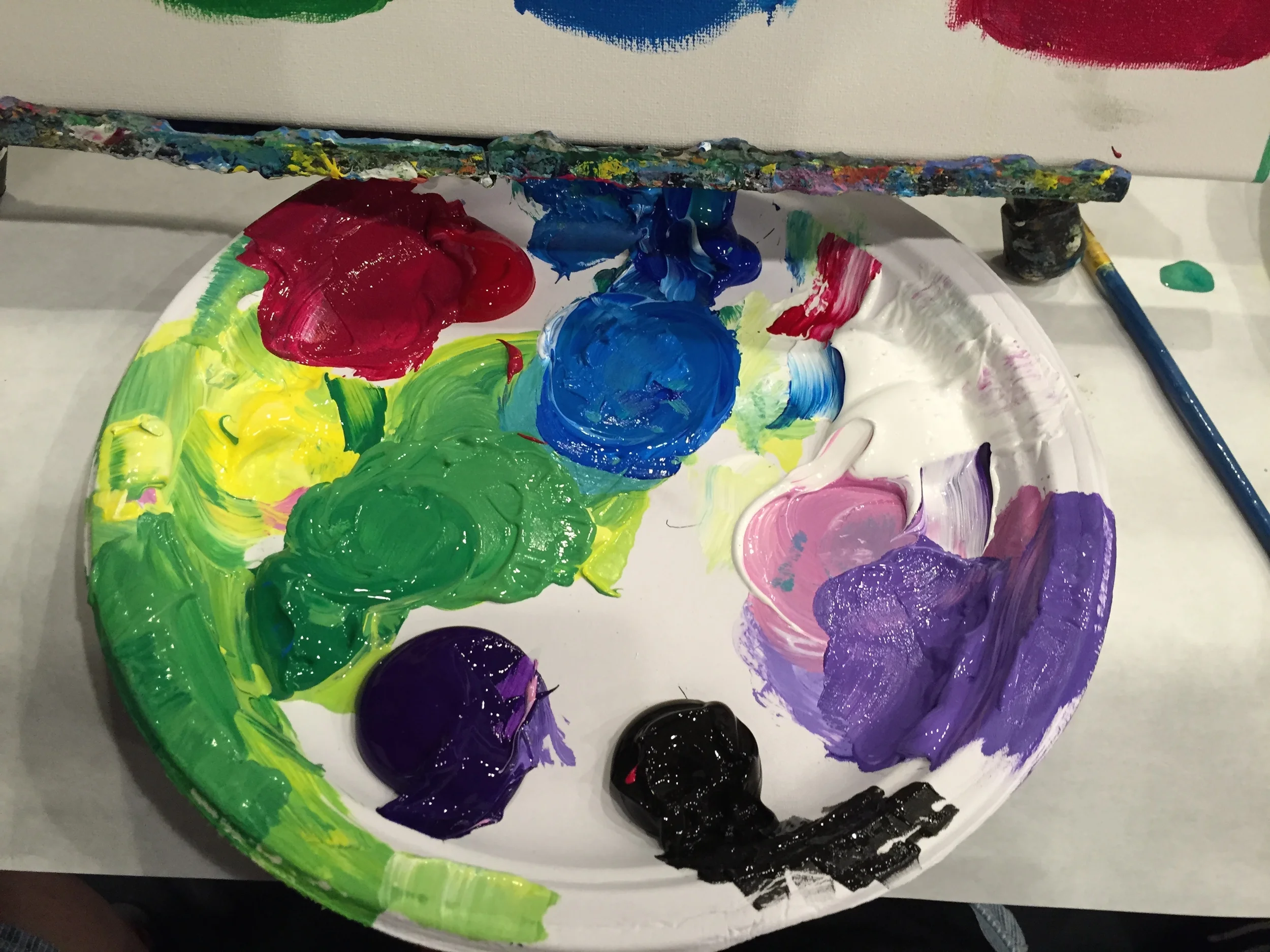 This resulted in a masterpiece! No - not really. Just a lot of fun!
