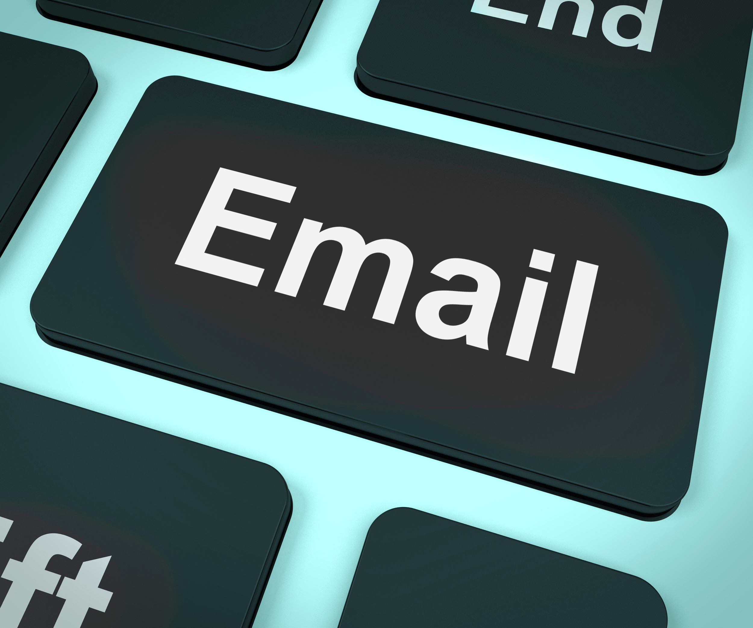 Email Computer For Emailing Or Contacting