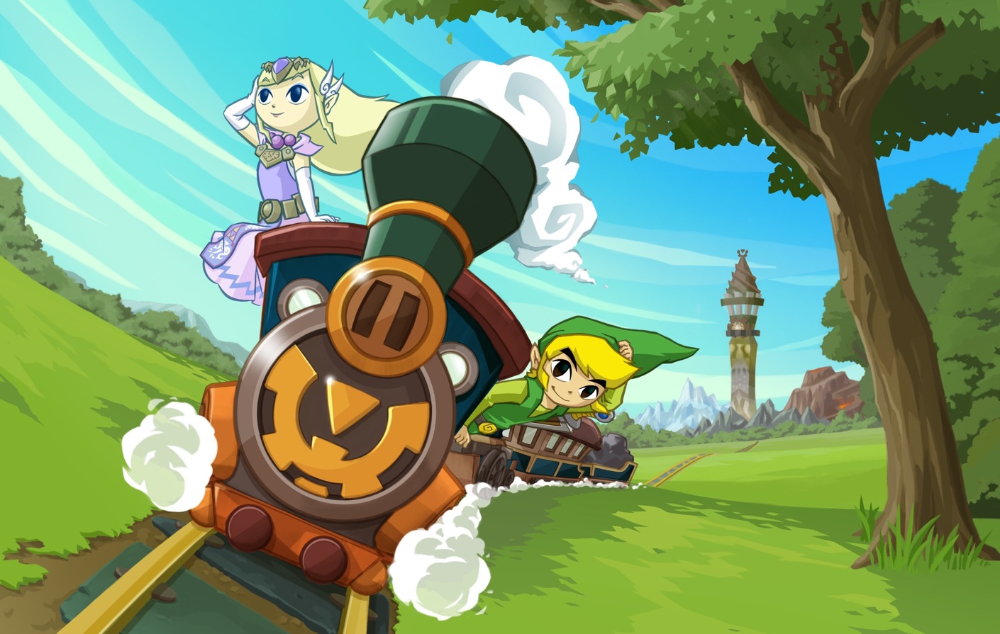 WARNING: Actual Train May Not Resemble Fictional Train From Zelda Franchise