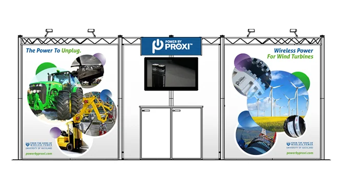 PowerbyProxi Trade Show Booth
