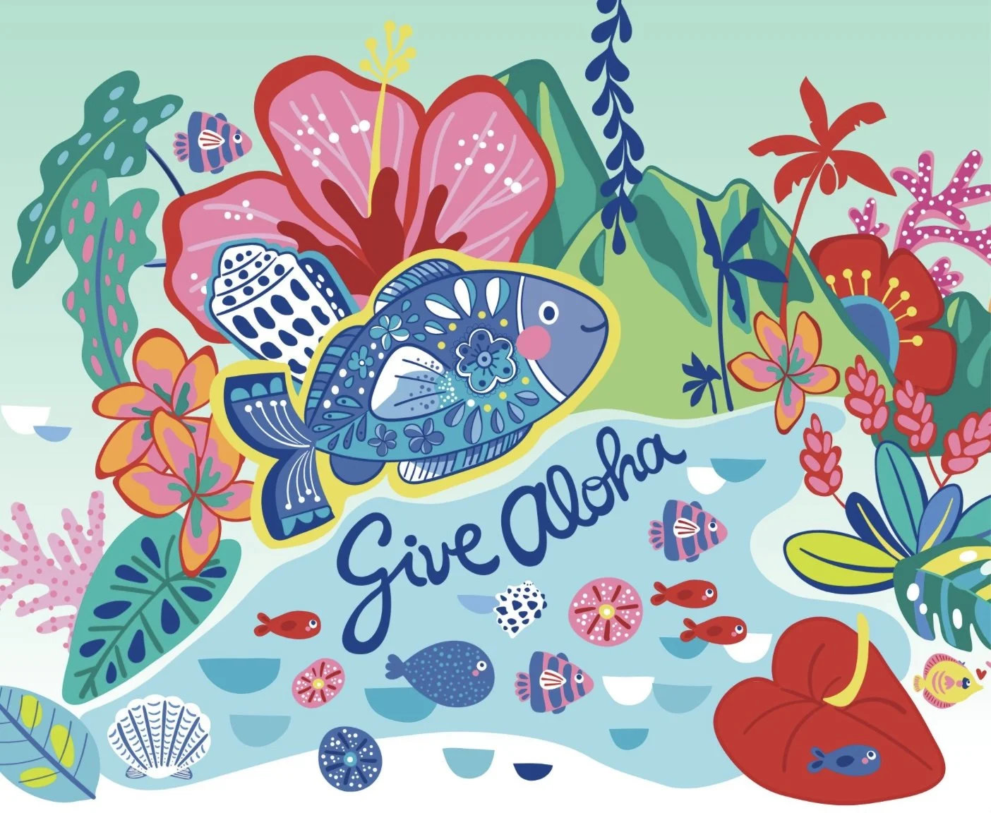 Give Aloha for St. Mark's