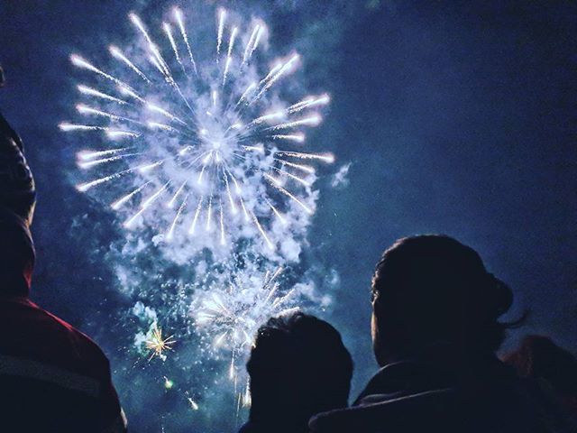 Happy #fireworksnight 🎆 Used the opportunity for a little night time test of the #googlepixel2 camera. Good result I think considering the darkness, but #lotsoffilters